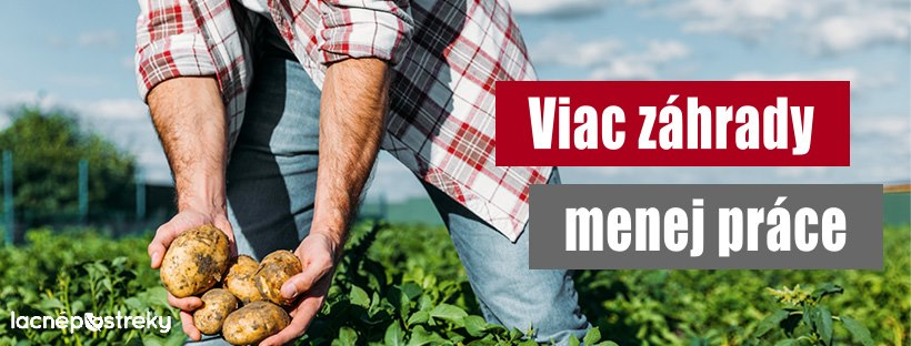 Motto lacnepostreky.sk Viac záhrady, menej práce